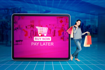Buy now pay later online shopping