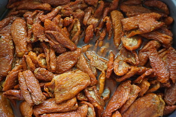 In Öl eingelegte Tomaten 