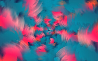Abstract Background of Sponge radial blur