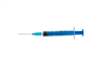 Fototapeta premium syringe on white
