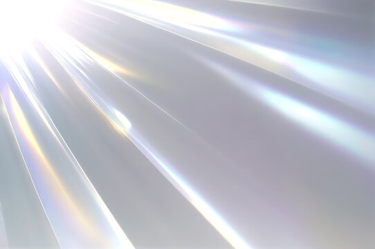 光の屈折と反射の太陽光のフレア背景