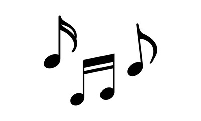 Fototapeta na wymiar music note icon vector illustration design