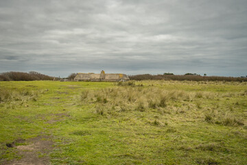 German bunkers at Utah Beach France.