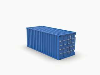 blue containers