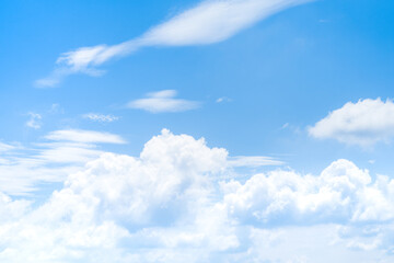 青空　空　雲　イメージ素材