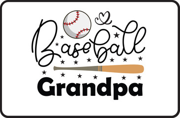 Baseball Grandpa svg design