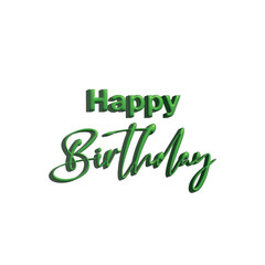 Fototapeta premium Happy Birthday Letter Template