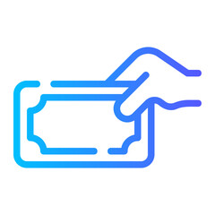 payment gradient icon