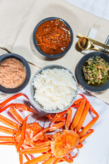 Today's menu is Korean Table