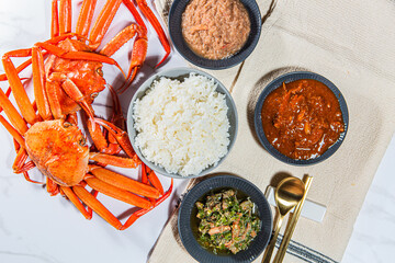 Today's menu is Korean Table