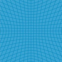 Obraz premium Perspective web line design, geometric visual line background, mesh layout vector illustration