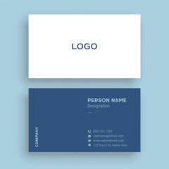 Simple and clean business card