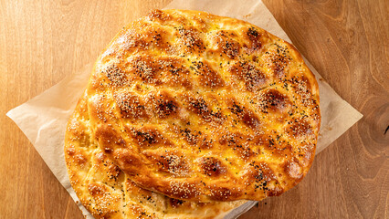 homemade pita bread for ramadan