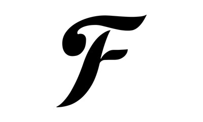 Letter F logo icon design template elements