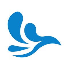 wave icon illustration vector