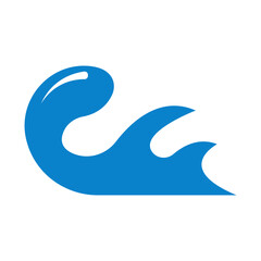 wave icon illustration vector