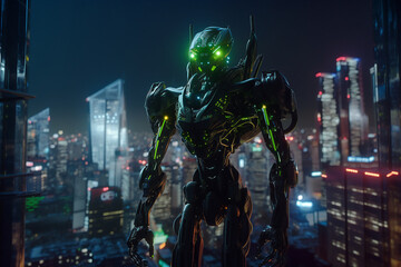 Obraz premium Cyber Boy