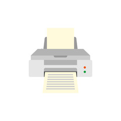 inkjet printer vector design illustration isoalted on white background