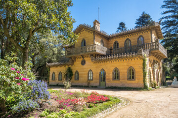 Chalet da Condessa da Edla in Pena Park, Sintra, Portugal - 585458269