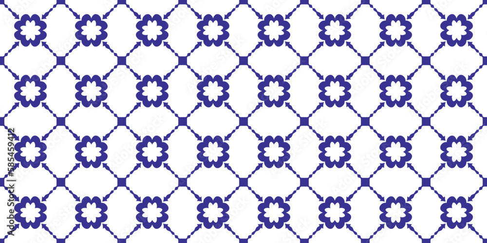 Poster background pattern with geometric style connected image setup