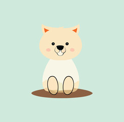 A cute vector art of little animal.
