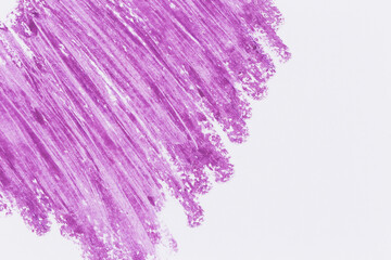 Purple color crayon hand drawing texture