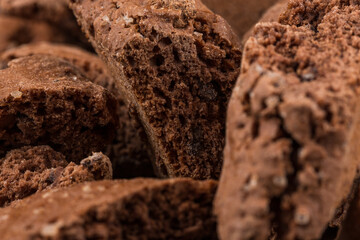 Cantucci with chocolate pieces