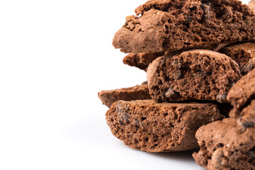 Cantucci with chocolate pieces