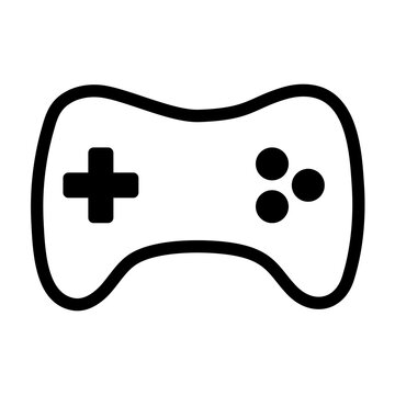 recommend clip art: Controller icon. Gaming controller sign. simple video game controller. outlined gamepad controller badge, seal, sticker, logo, and symbol. Isolated vector illustration. 