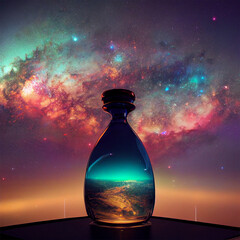 Ein Universum in Einer Flasche 3, Mikrokosmos, Kosmologie