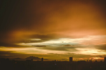 Sunset in Hanoi, Vietnam