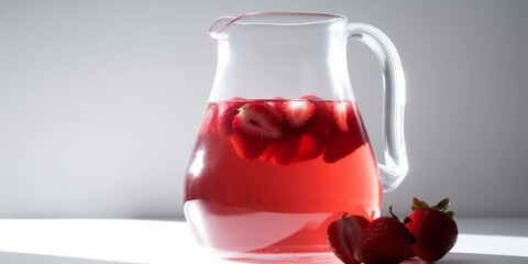 jug and glass of juice