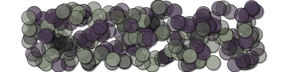 Circles with shadows generative art background art illustration