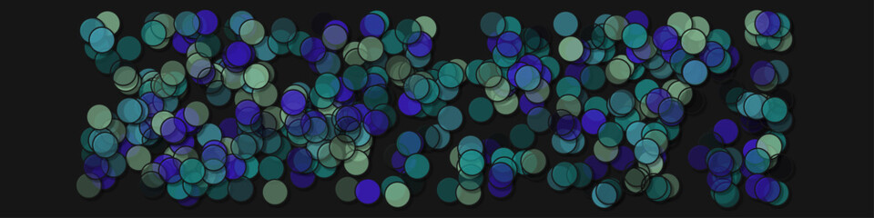 Circles with shadows generative art background art illustration