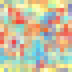 Abstract backgrounds. Geometric drawing of a mandala. Template for printing on fabric, packaging and wallpaper. Mosaic, Tile illustration. Seamless texture.