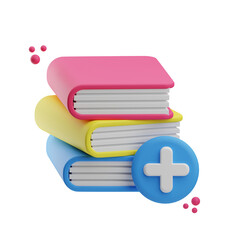 Medicine, medical knowledge, 3D Icon Illustration