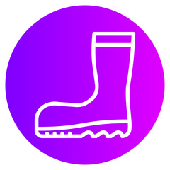 boots gradient icon
