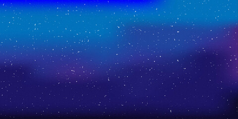 Abstract blue background with white small spots. Semitones. Vector illustration.