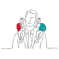 illustration of Conscience day