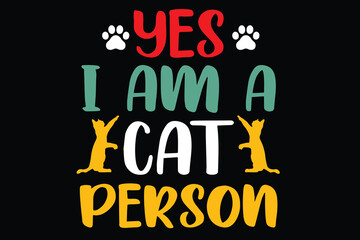  i am a cat person design