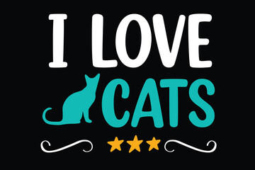  i love cats design