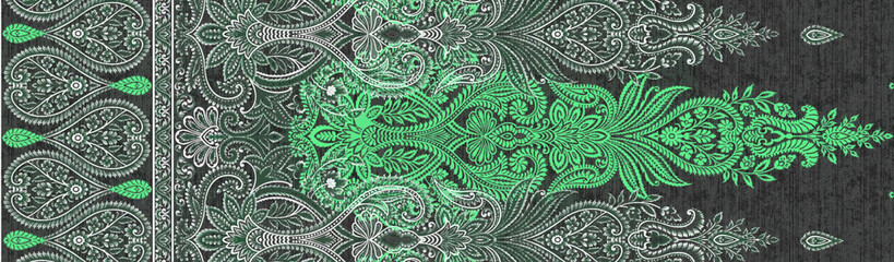 Digital And Textile Design Pattern