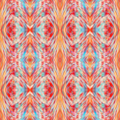 Abstract backgrounds. Geometric drawing of a mandala. Template for printing on fabric, packaging and wallpaper. Mosaic, Tile illustration. Seamless texture.