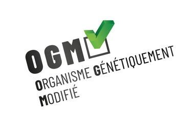 Fototapeta premium OGM - GMO - organisme génétiquement modifié en france