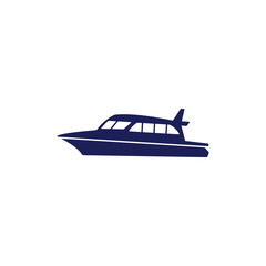 speedboat icon vector