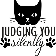 Cat Quote SVG Bundle Design 