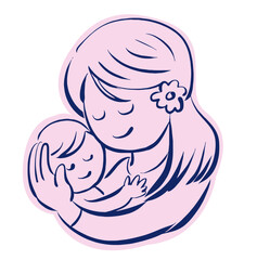 mother and baby celebrate mother's day