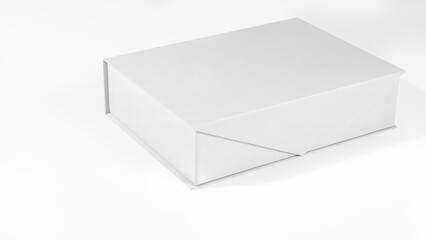 White box mockup in volume for design