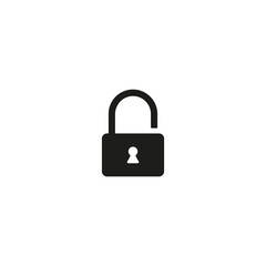 Open padlock icon