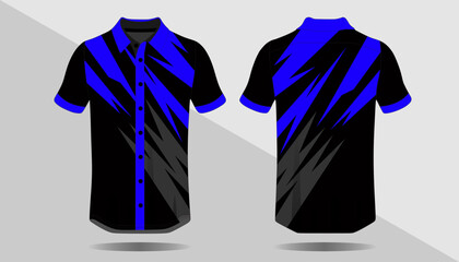 Soccer jersey template sport shirt design